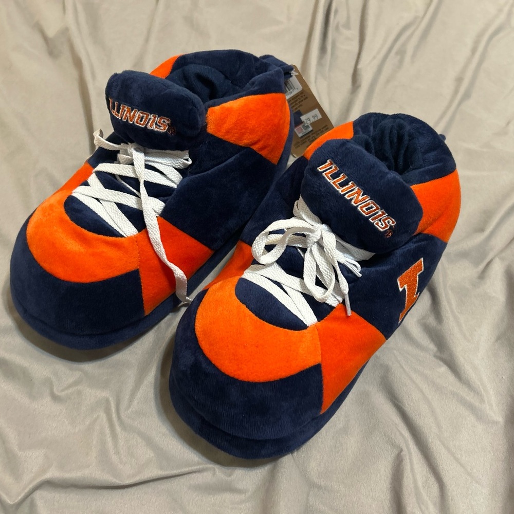 UIUC comfy slippers